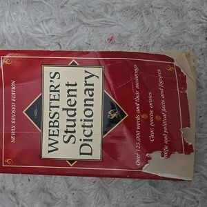 Free W Purchase Websters dictionary other facts in back presidents music money